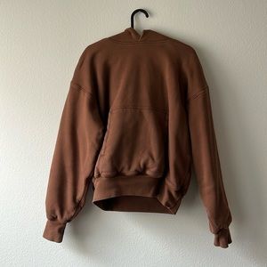 Yeezy Gap Hoodie - Brown - Small